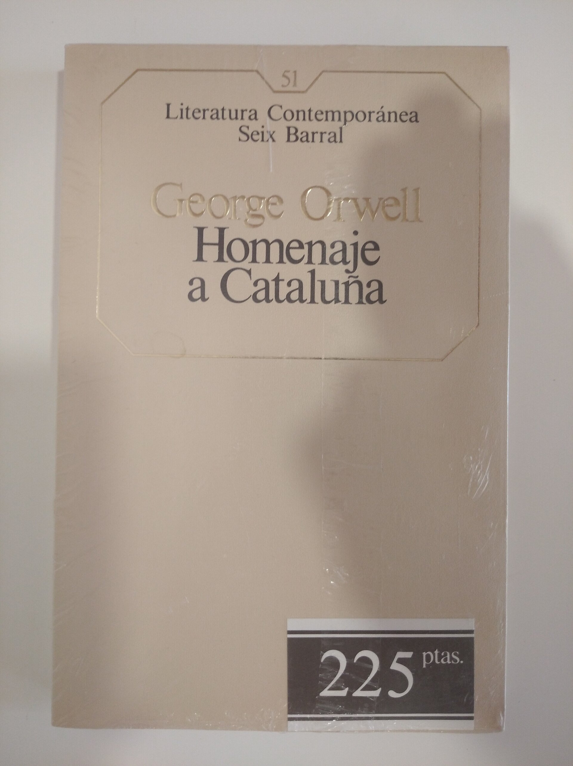 HOMENAJE A CATALUÑA- GEORGE ORWELL - 1